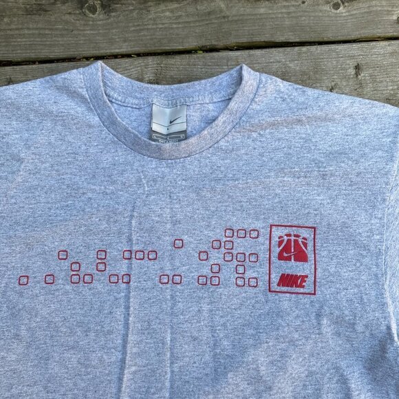 Vintage 1999 Nike Basketball T Shirt Gray Large - Picture 5 of 9